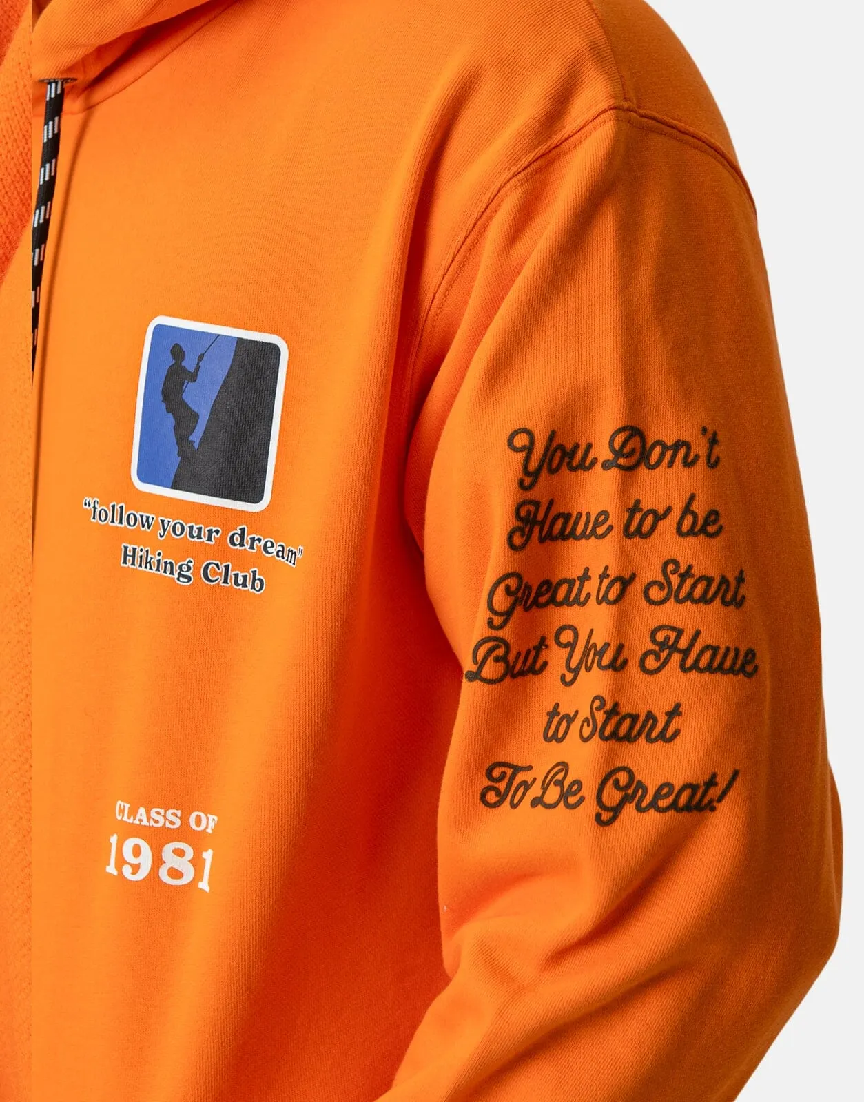 Replay Hiking Club Sweatshirt Ultra Orange