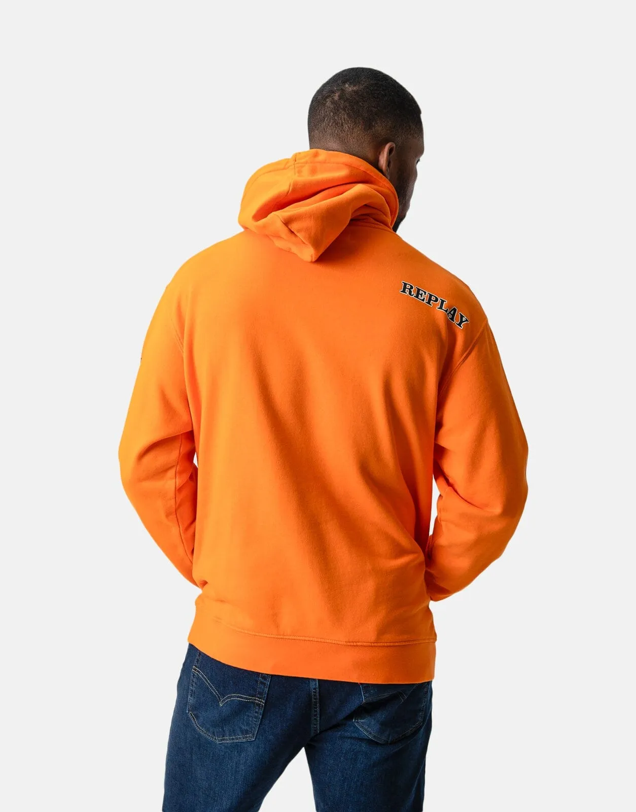 Replay Hiking Club Sweatshirt Ultra Orange