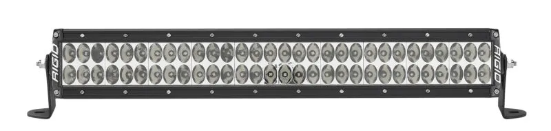 Rigid Industries E-Series PRO LED Light Bar - Driving - 20 in Long - Dual Row - White - Black