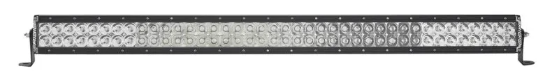 Rigid Industries E-Series PRO LED Light Bar - Spot/Flood - 40 in Long - Dual Row - White - Black