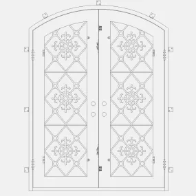 San Francisco with Thermal Break - Double Arch | Standard Sizes