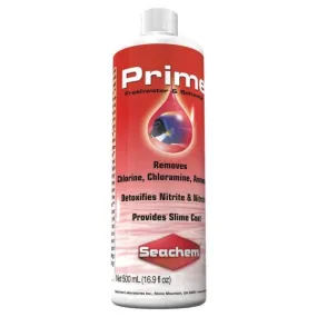 SEACHEM - Prime Water Conditioner - 16.9 fl. oz. (500 ml)