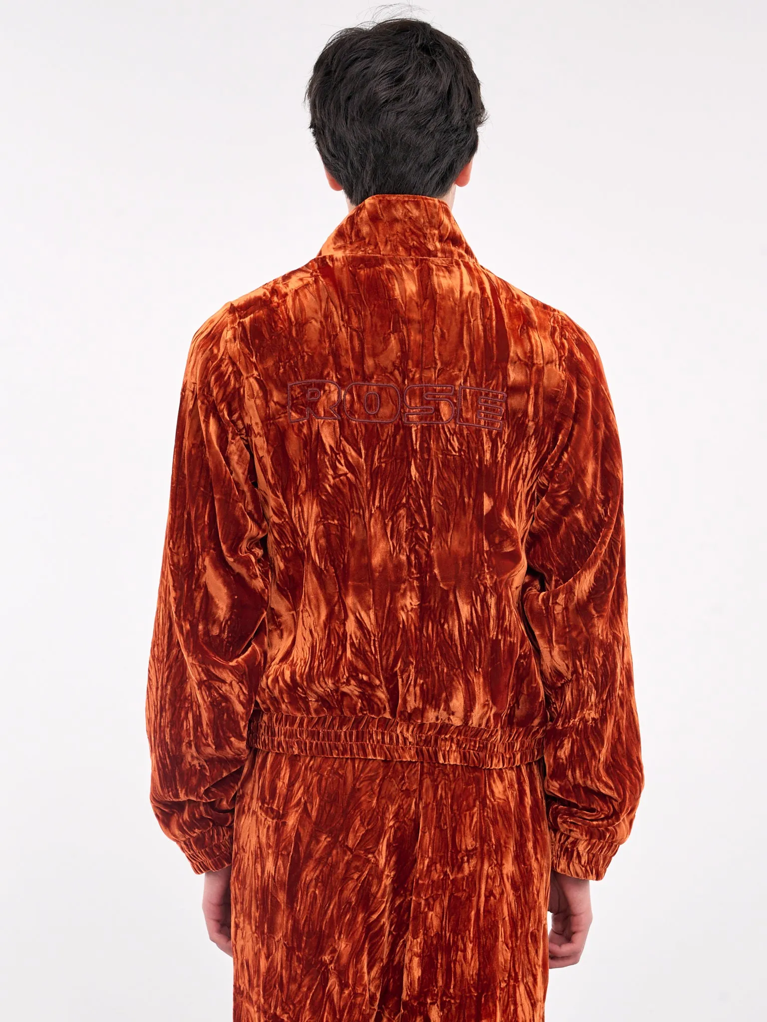 Shrunken Track Jacket (164WF04202-ORANGE)