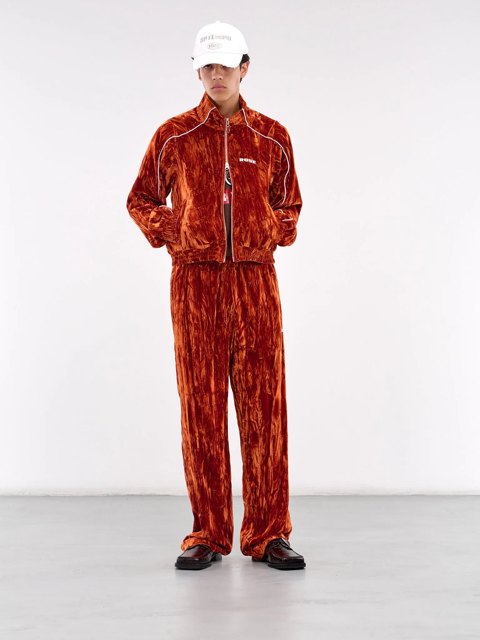 Shrunken Track Jacket (164WF04202-ORANGE)