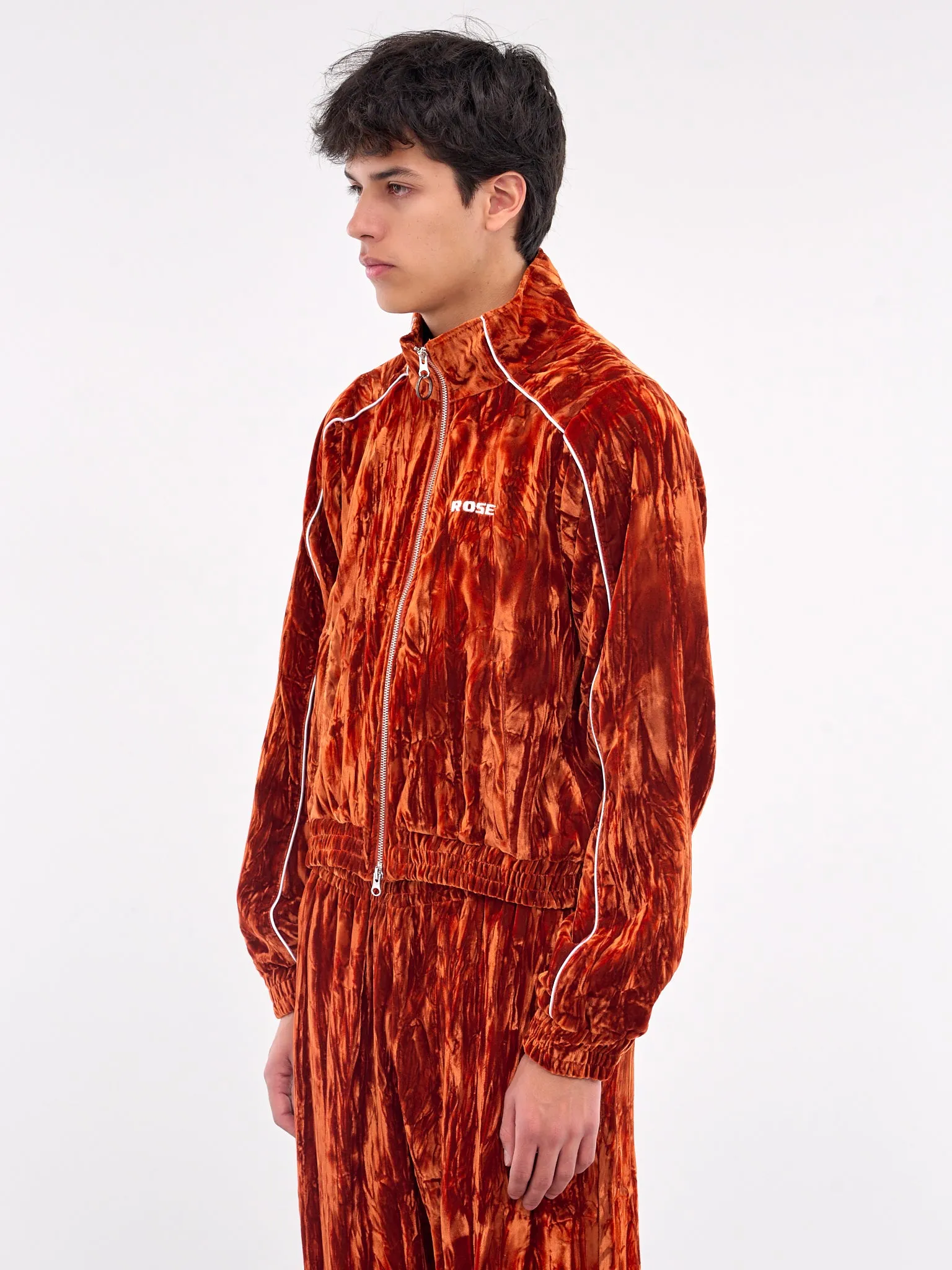 Shrunken Track Jacket (164WF04202-ORANGE)