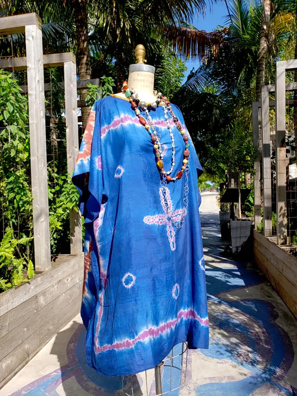 Silk Caftan Almost Famous Collection - The Deep