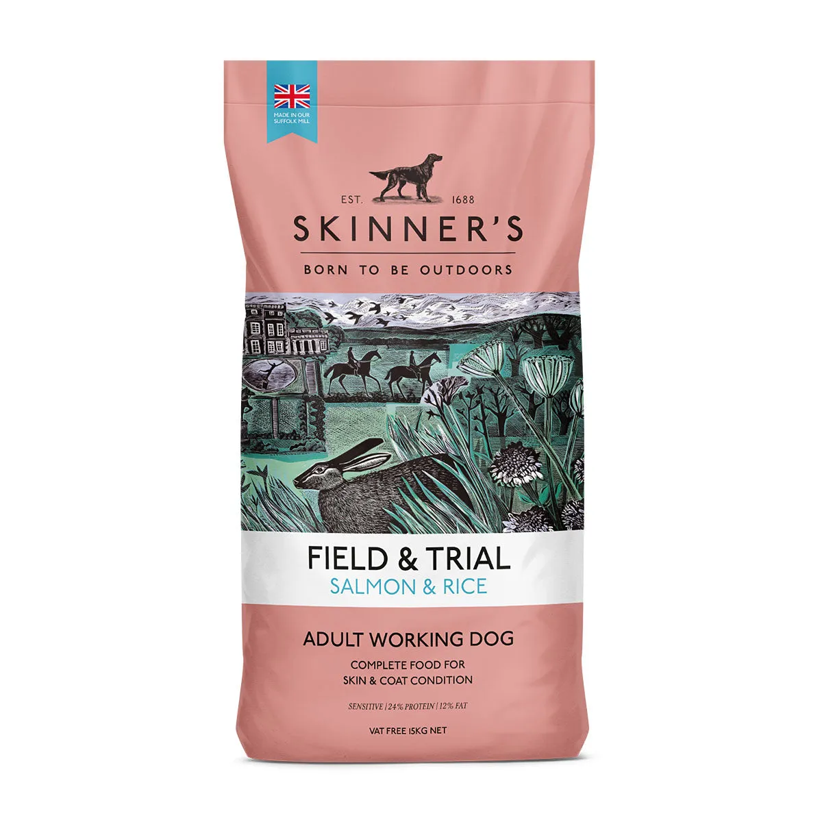 Skinners Field & Trial Salmon & Rice Dog Food