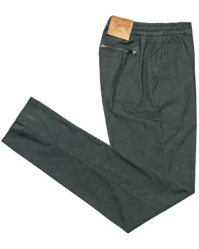 Slate Corduroy Drawstring Pant