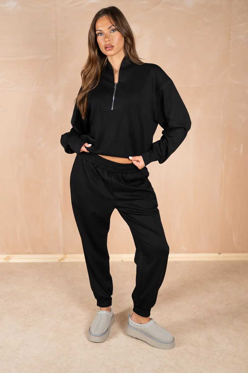 Soft Scuba Joggers - Black