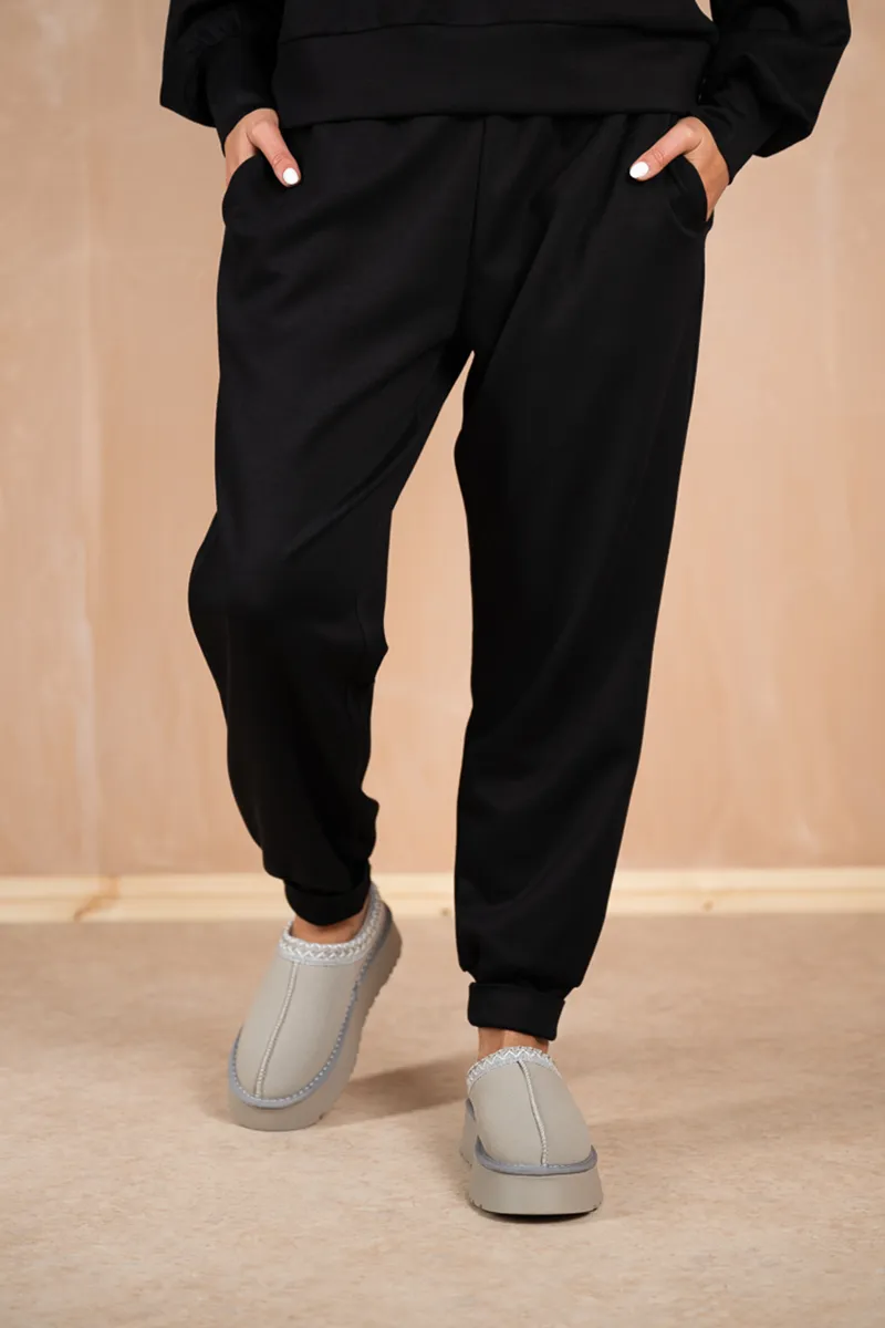 Soft Scuba Joggers - Black