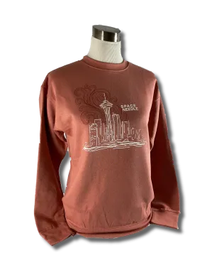 Space Needle Seattle Skyline Sweatshirt