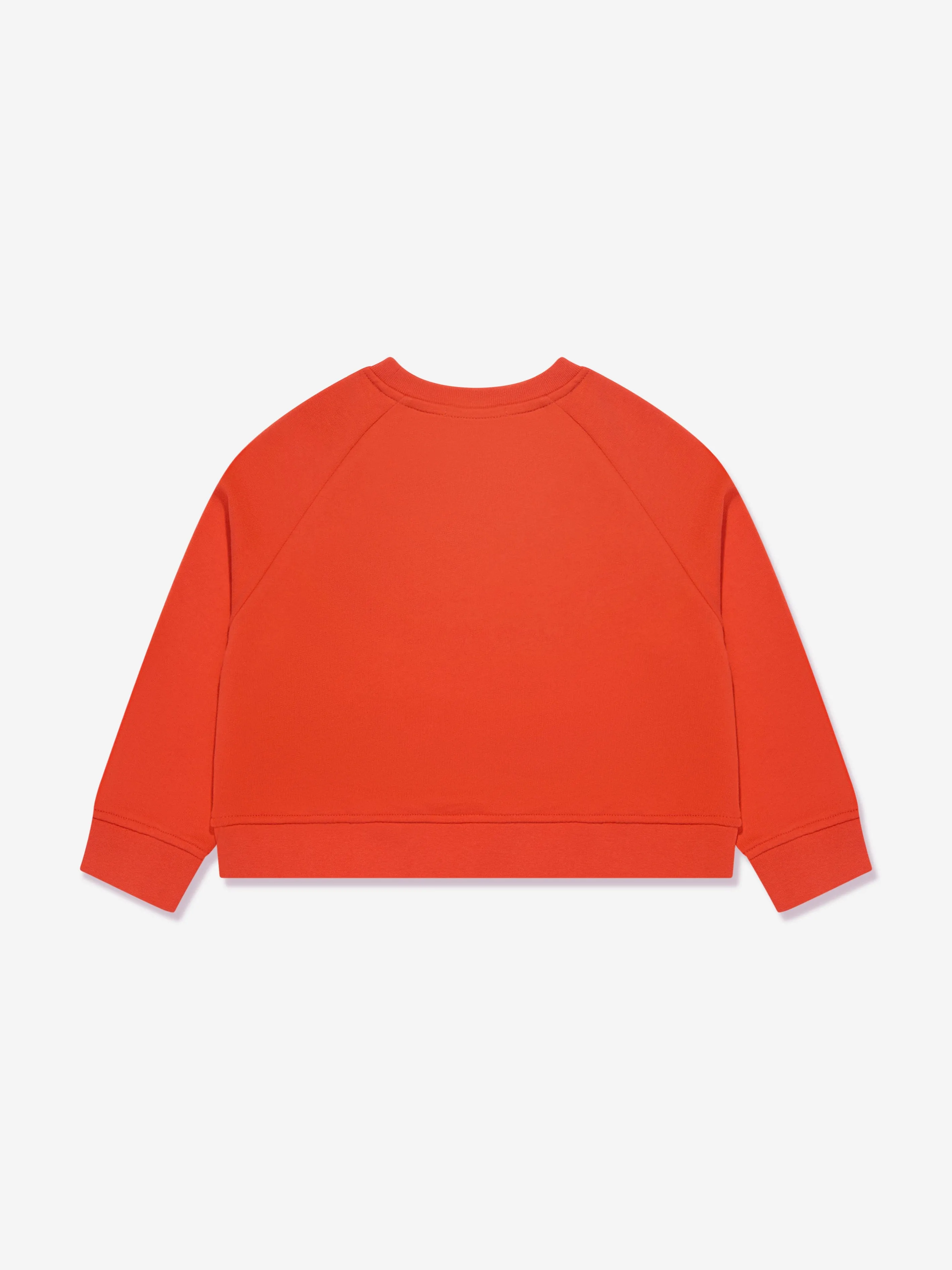 Stella McCartney Girls Logo Sweatshirt in Red