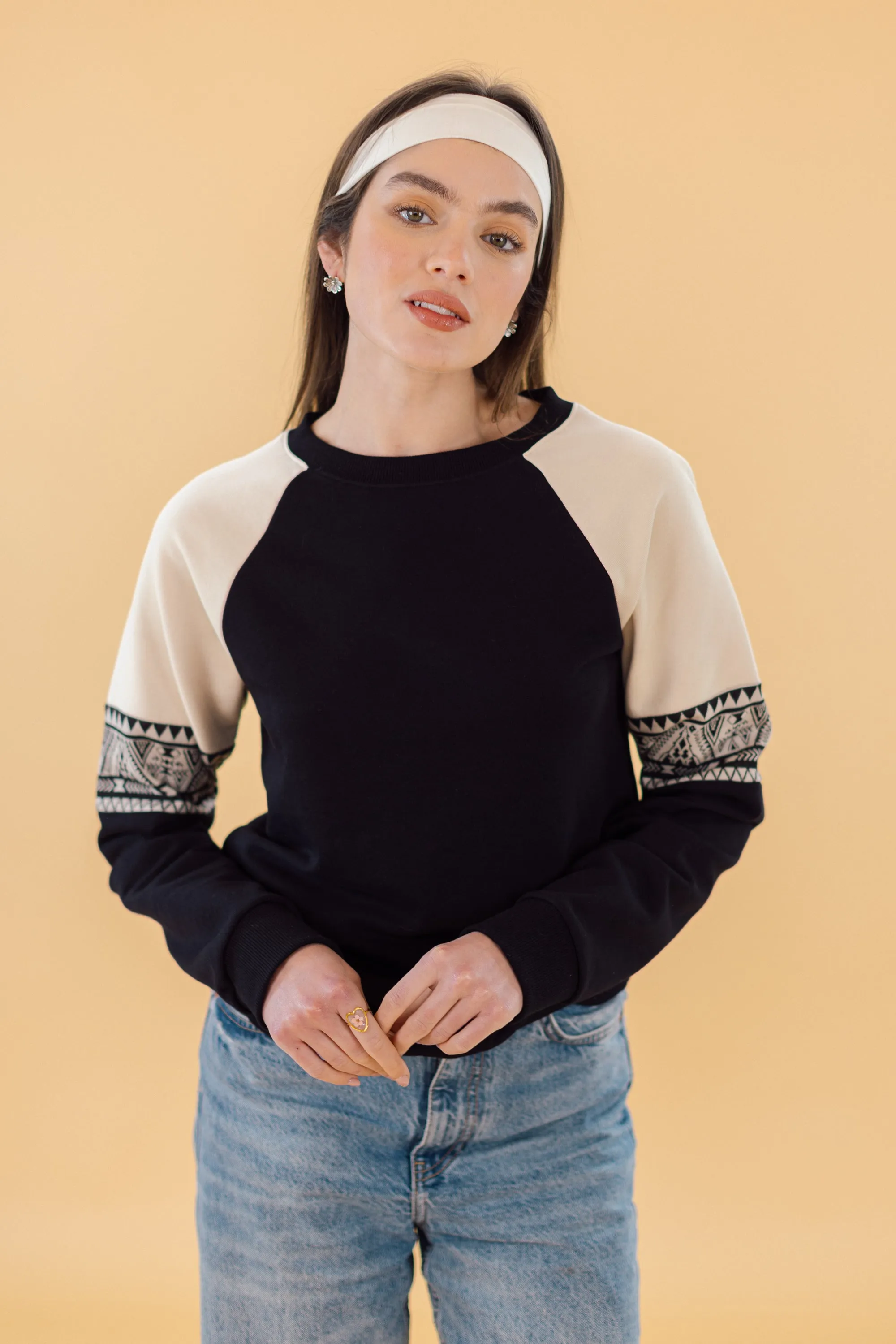 Sweater Sharon Boho Cream