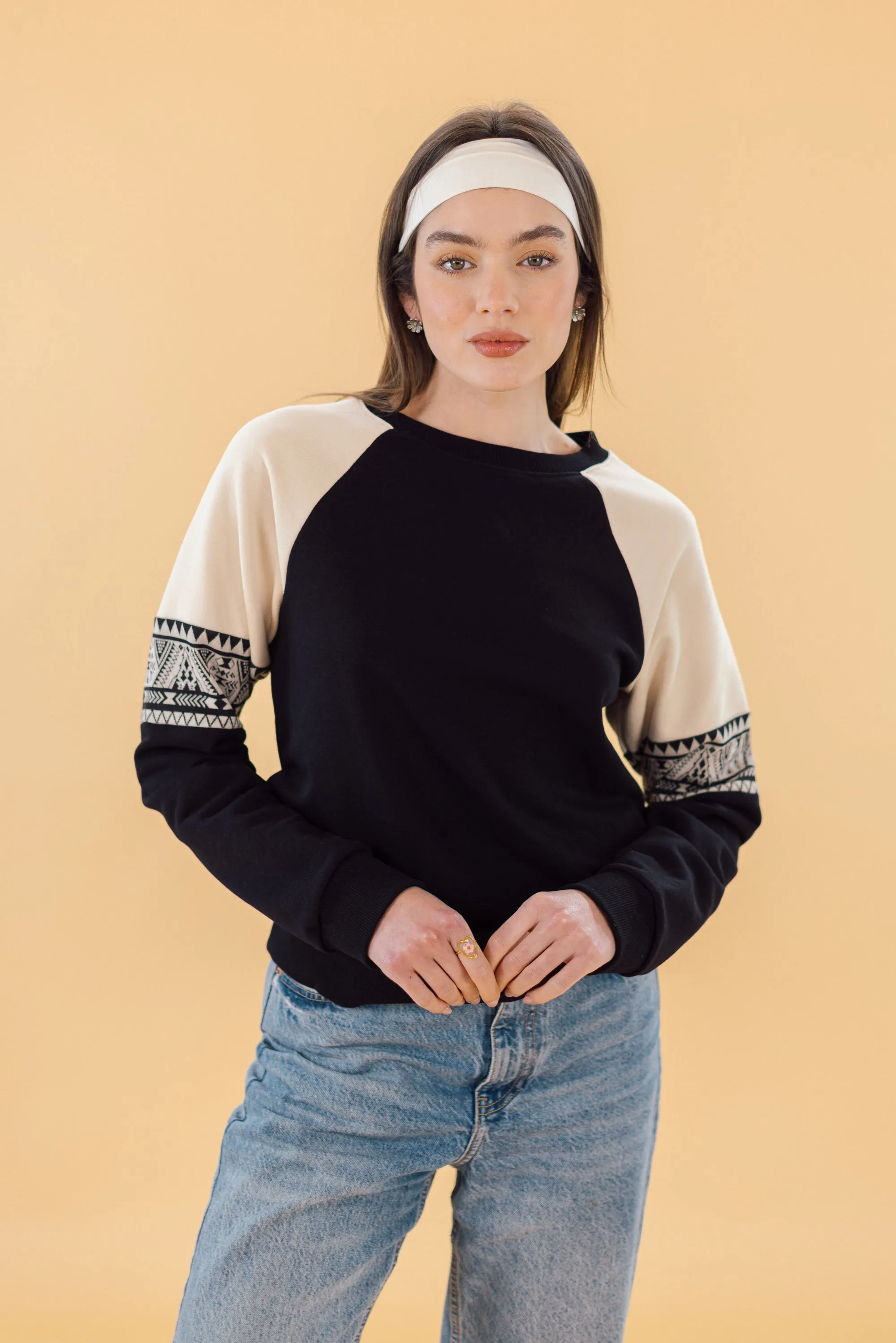 Sweater Sharon Boho Cream