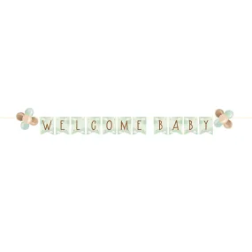 Teddy Bear Banner with Latex Balloons, 102 Inches, 1 Count