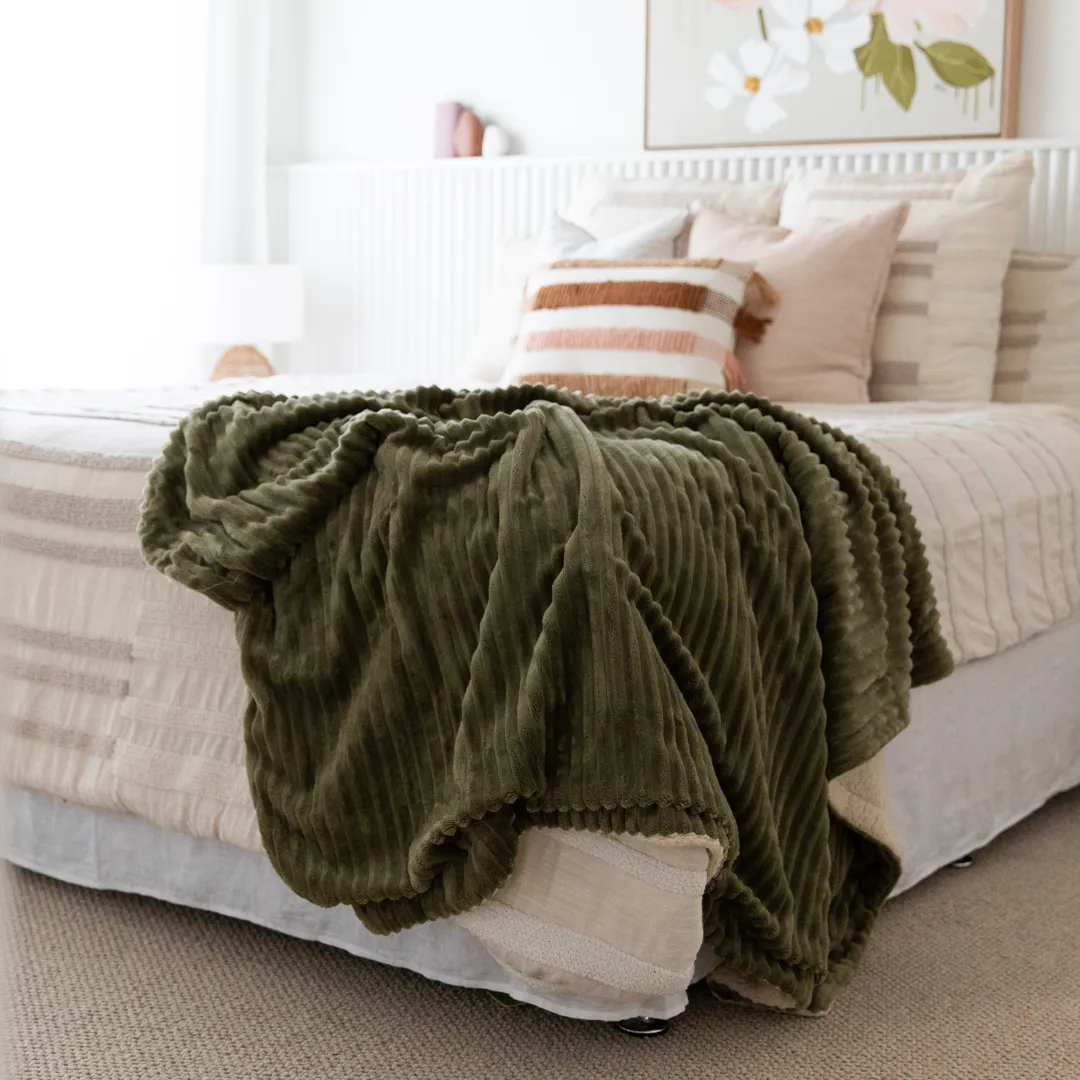 Teddy Fleece Throw