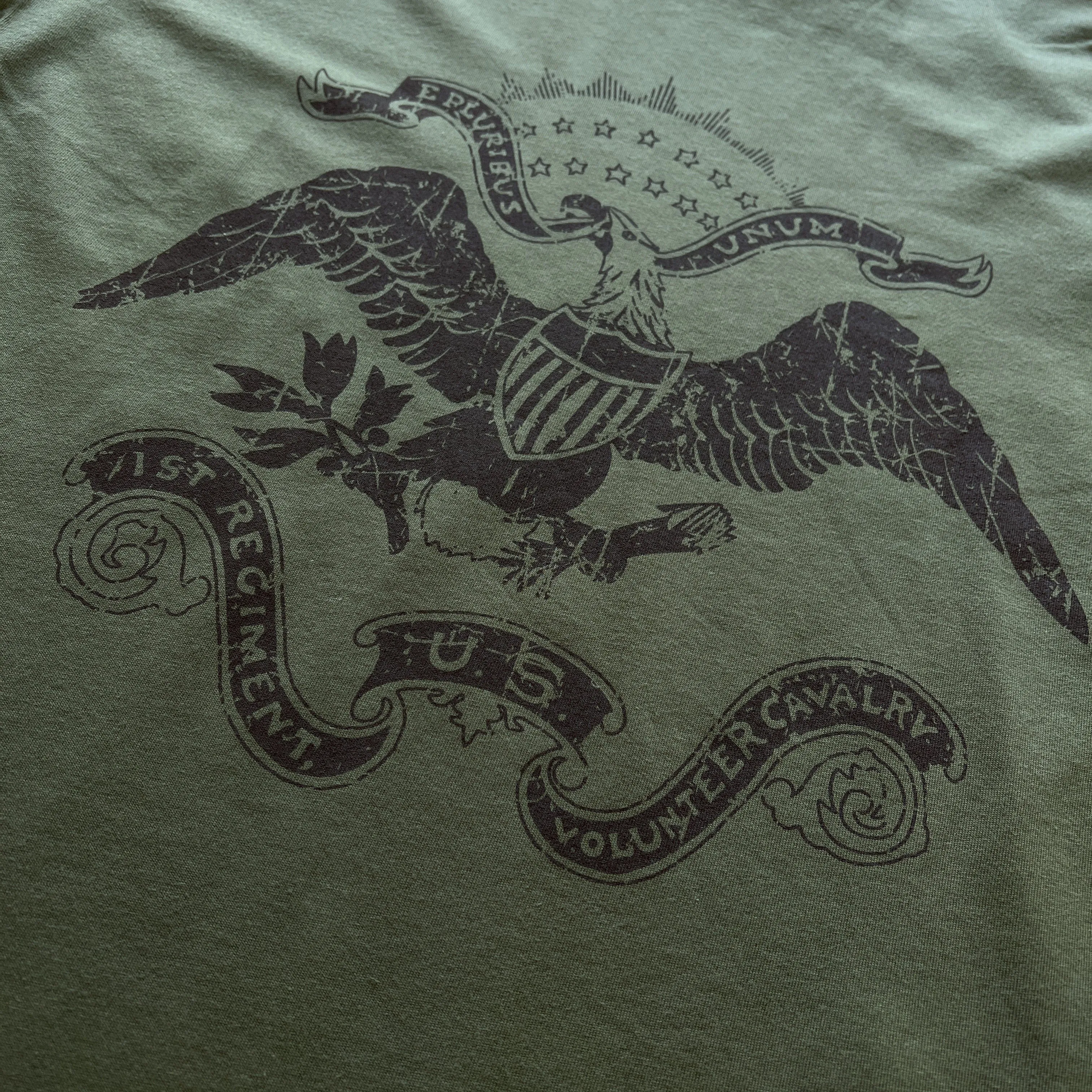 Teddy Roosevelt "Rough Riders" Flag Shirt