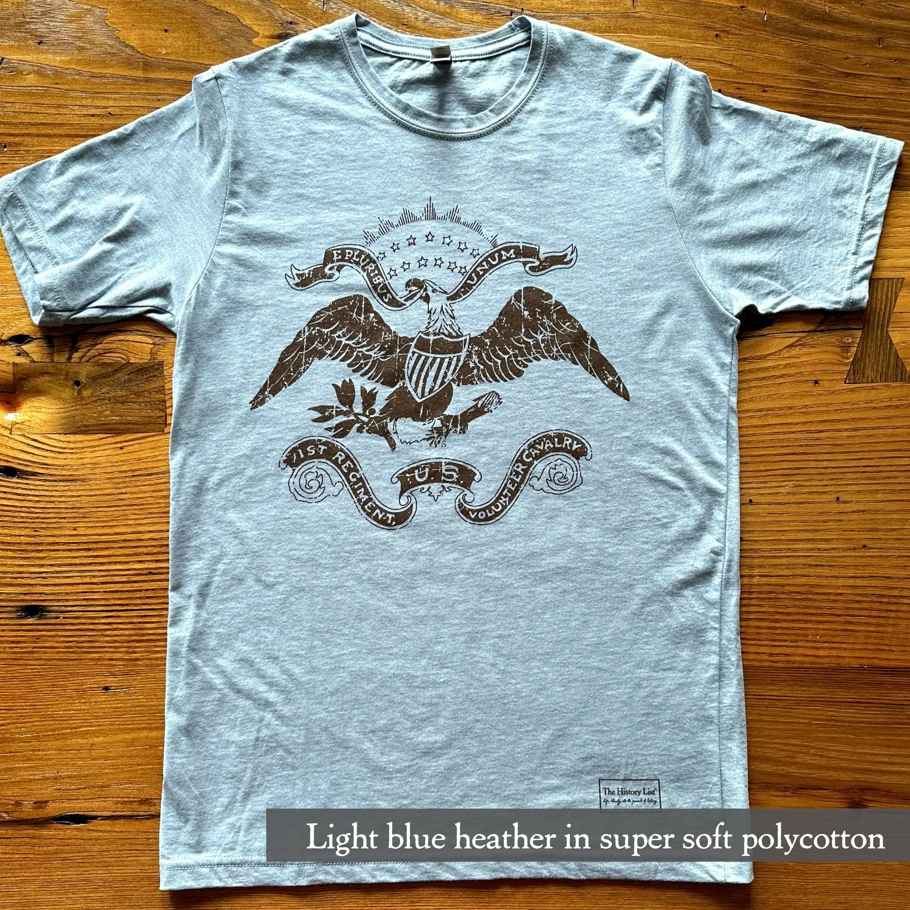 Teddy Roosevelt "Rough Riders" Flag Shirt