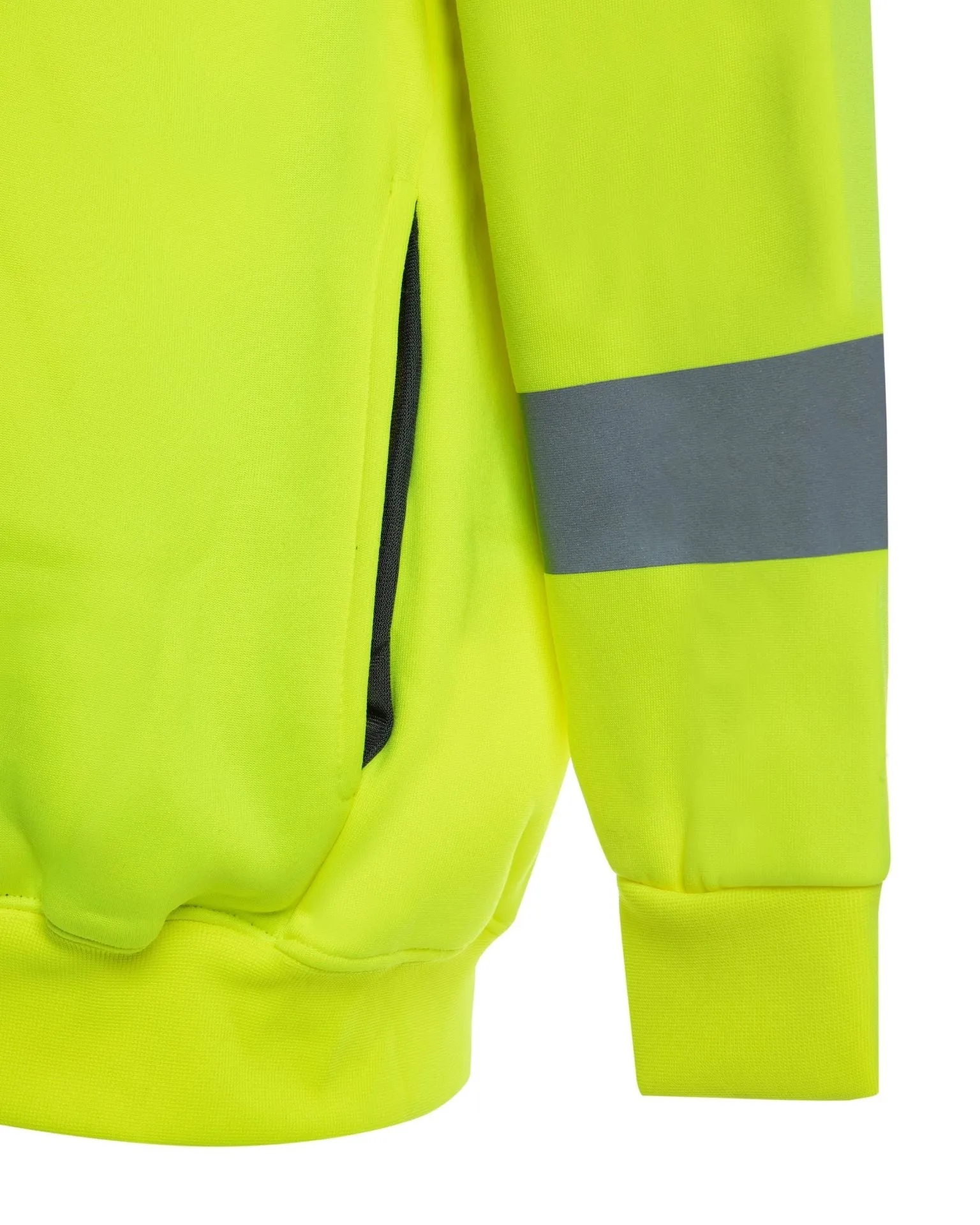 UHV544 Soft Shell HiVis 1/4 Zip Jacket