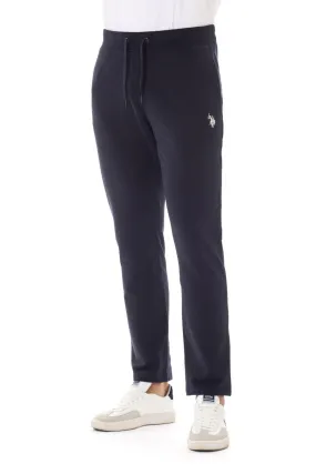 US POLO  MENS FLEECE JOGGERS IN BLUE