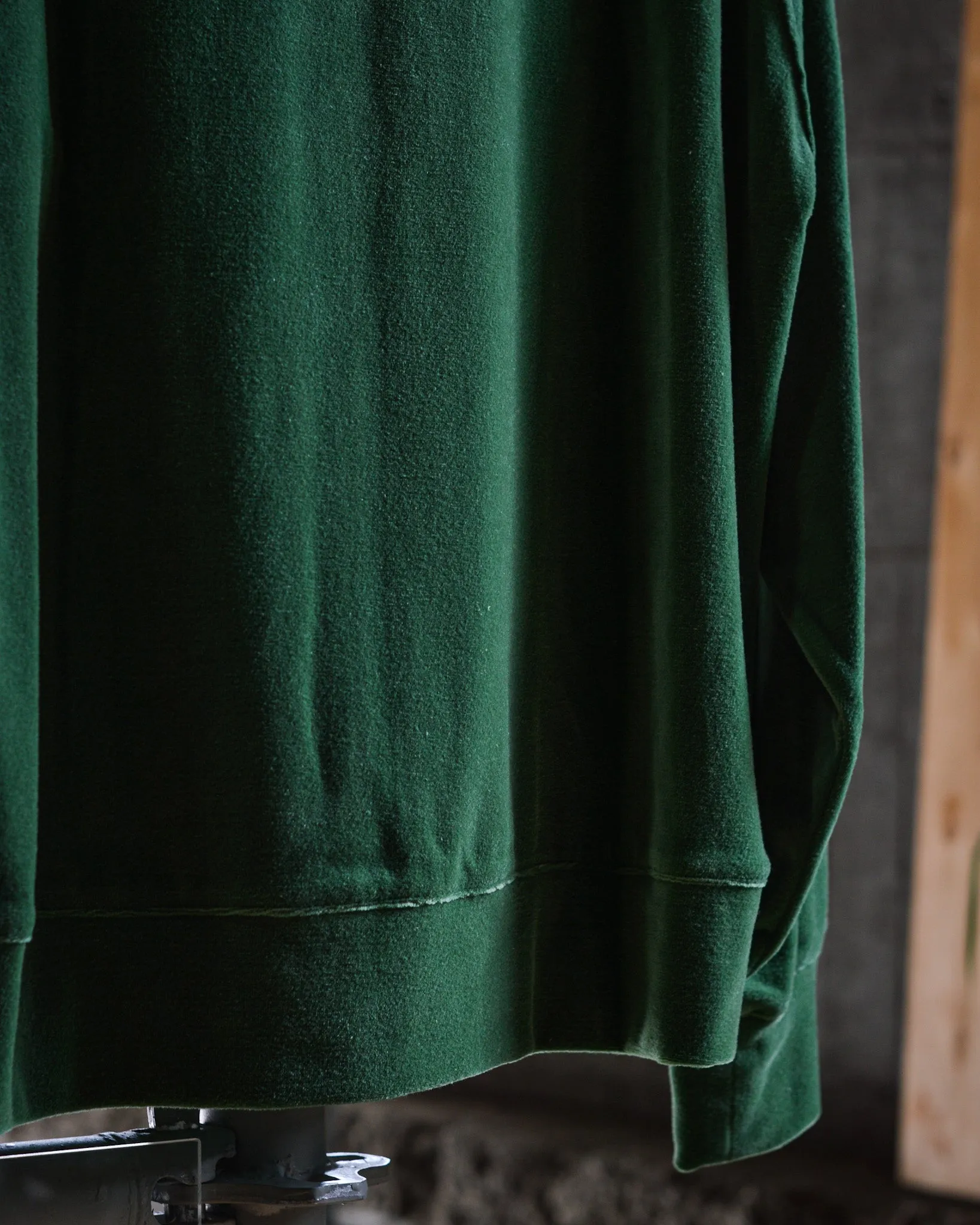 VELOUR TRACK JACKET(GREEN)