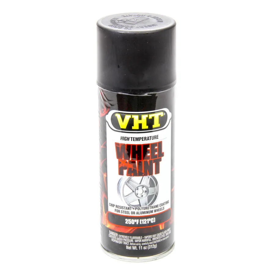 VHT Polyurethane Wheel Paint - Satin Black - 11 oz. Aerosol Can