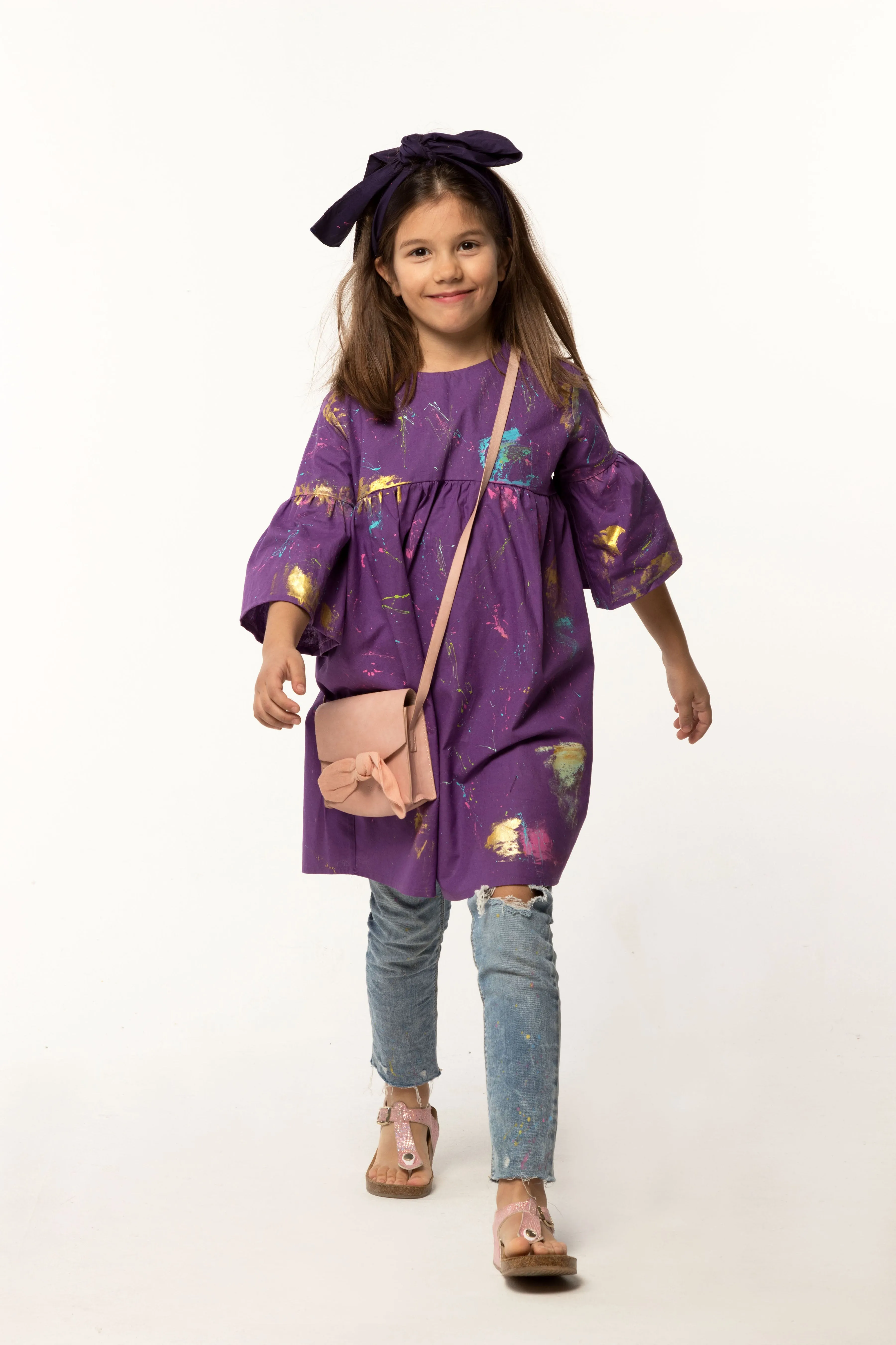 Violet Dress/Tunic Dark Purple