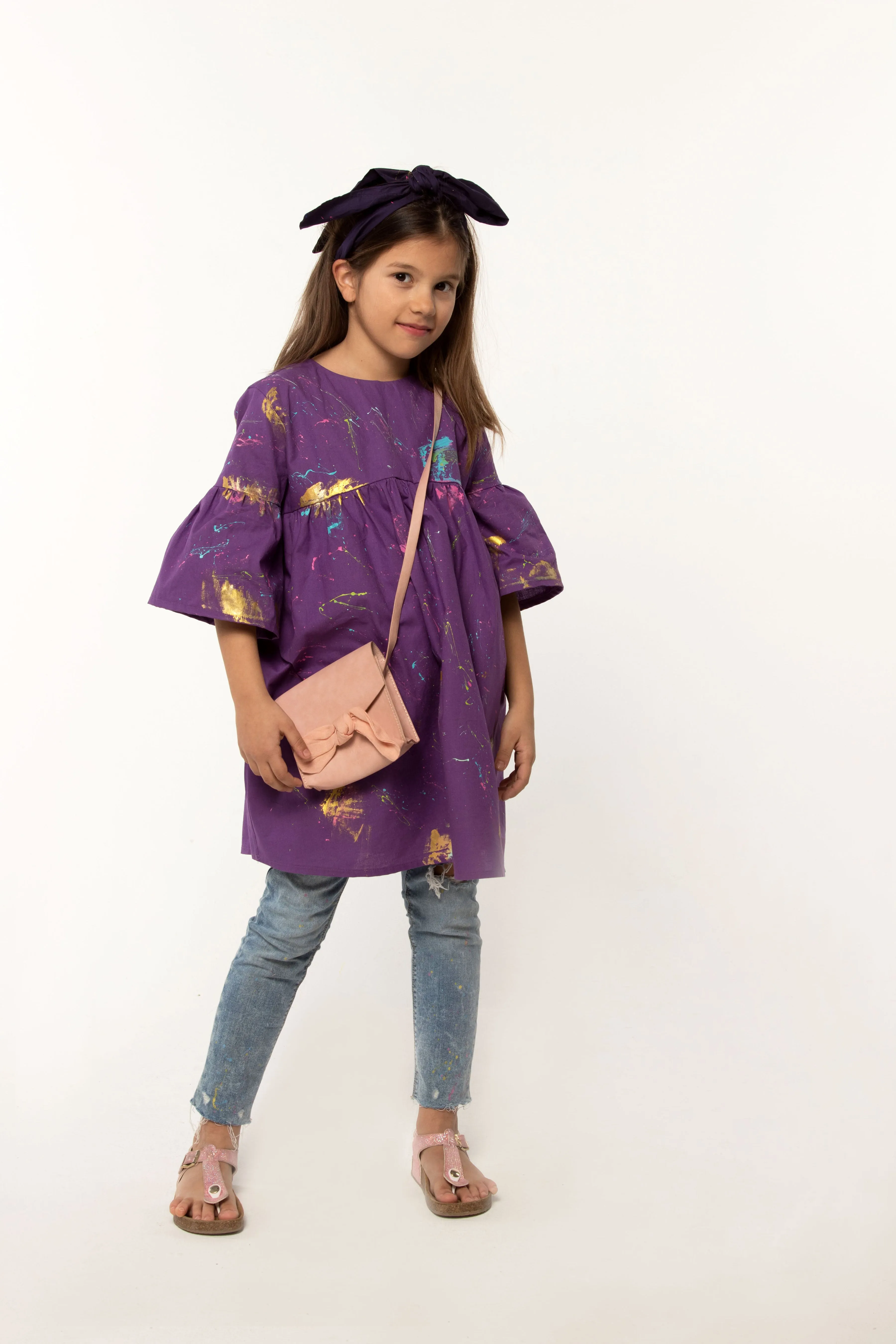 Violet Dress/Tunic Dark Purple