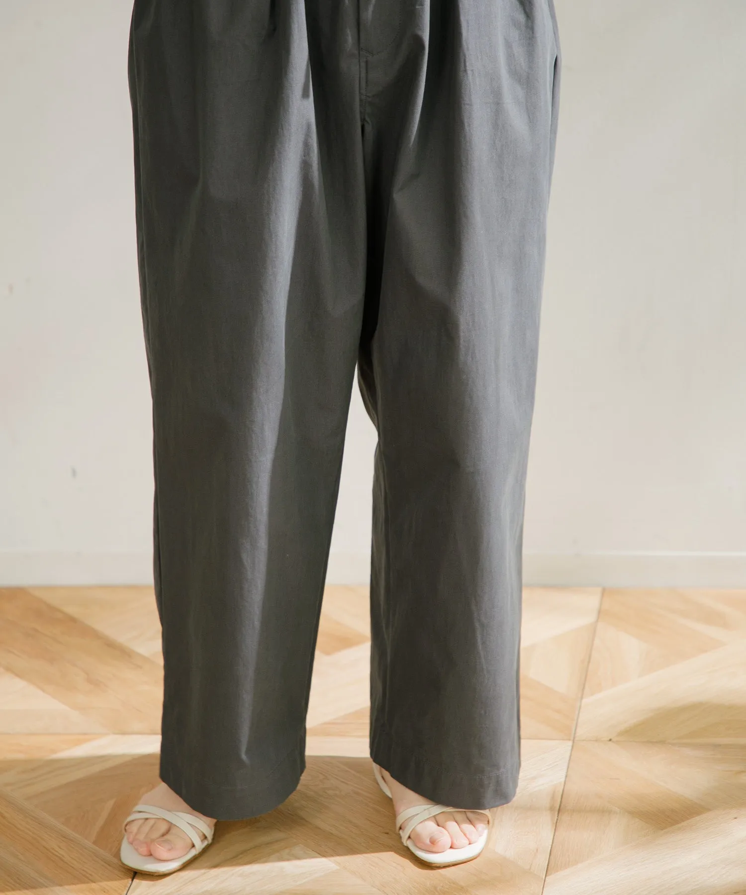 【WOMEN】ORCIVAL WIDE EASY PANTS