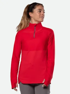 Women's Tempo Quarter Zip Long Sleeve Shirt