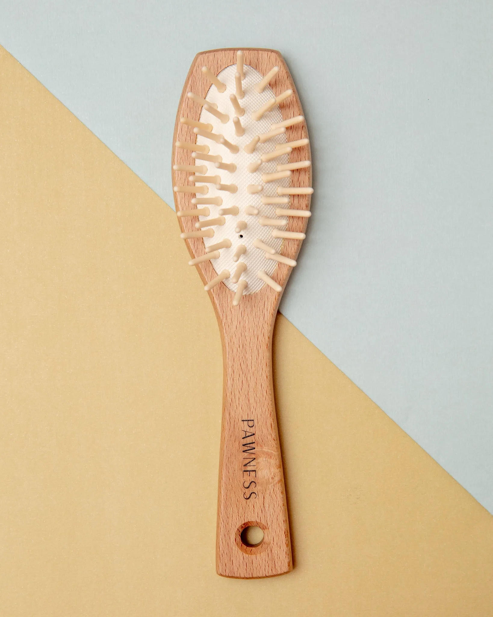 Wooden Vegan Dog Hair Brush