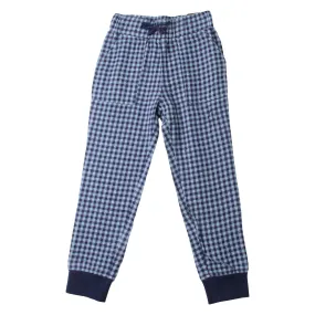 Youth Boys Mini Check Woven Jogger