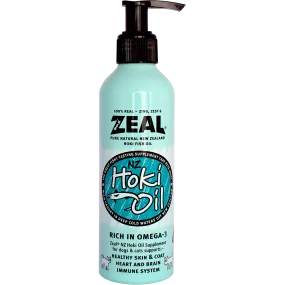 Zeal Pure Natural New Zealand Hoki Fish Oil 225ml